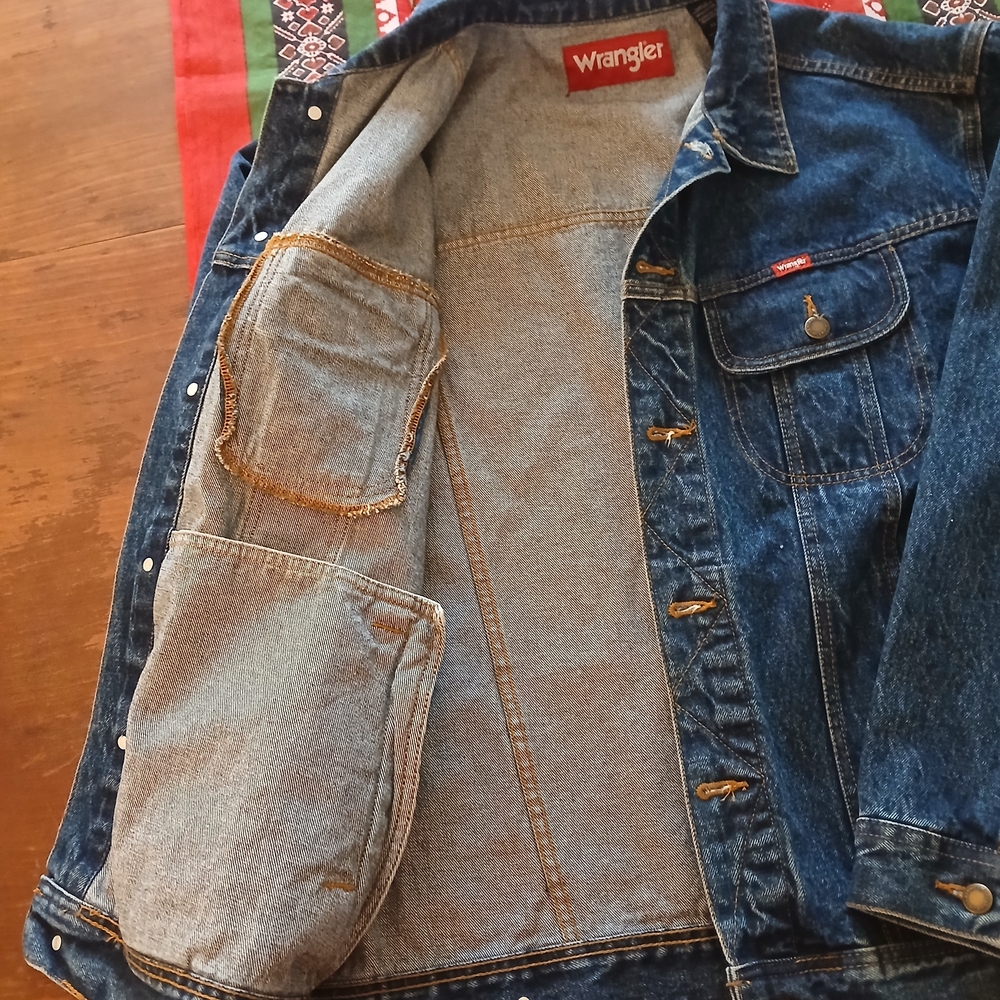 Wrangler Blue Denim Jacket - Picture 5 of 6